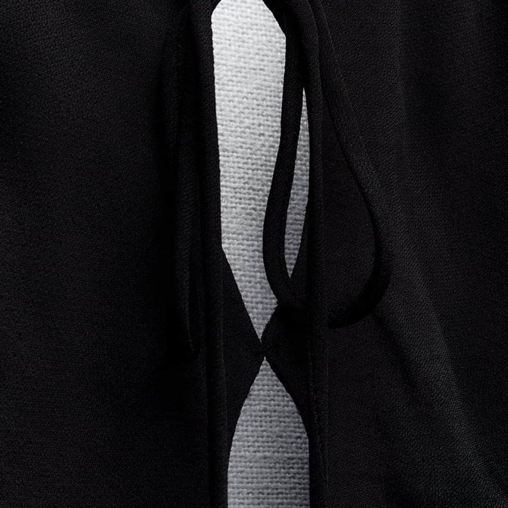 ZARA LONG OPEN BACK DRESS - Picture 8 of 9
